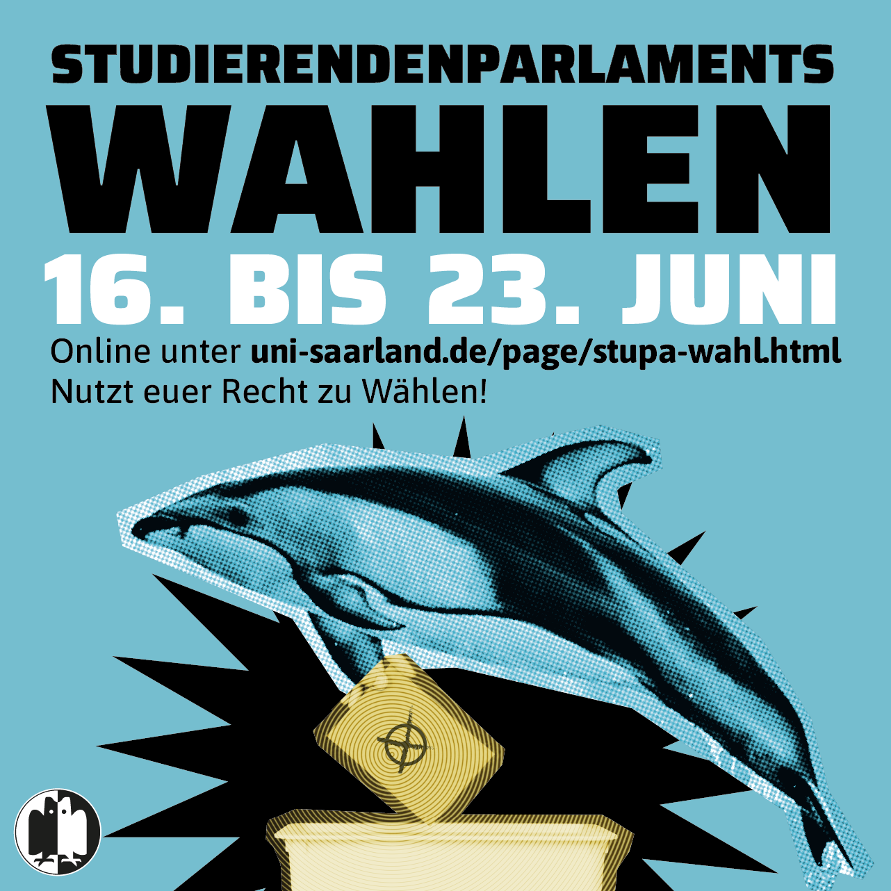 Wahlen zum 71. Studierendenparlament: Vom 16. bis zum 23. wählen!